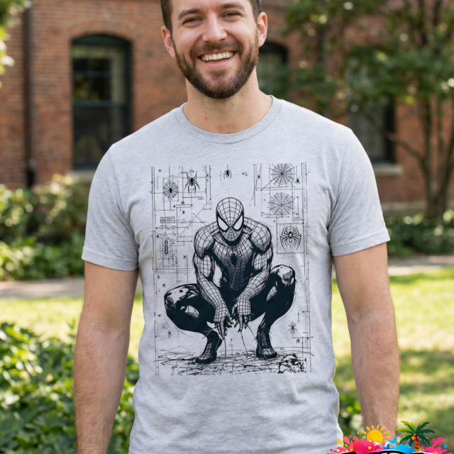 Sprider Man tshirt design new young genaration