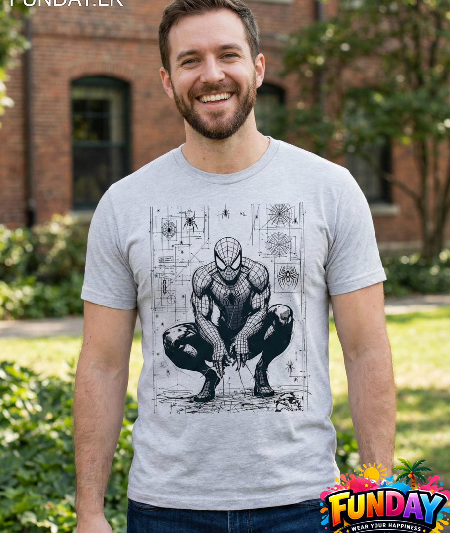 Sprider Man tshirt design new young genaration