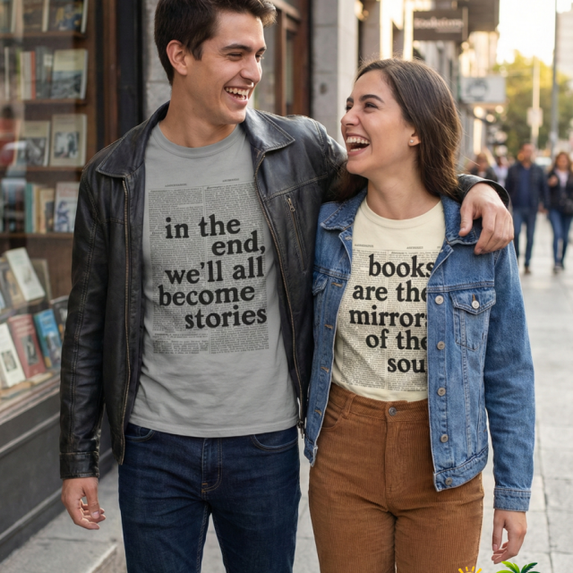Couple Tshirt ideas for book reading couples (2)
