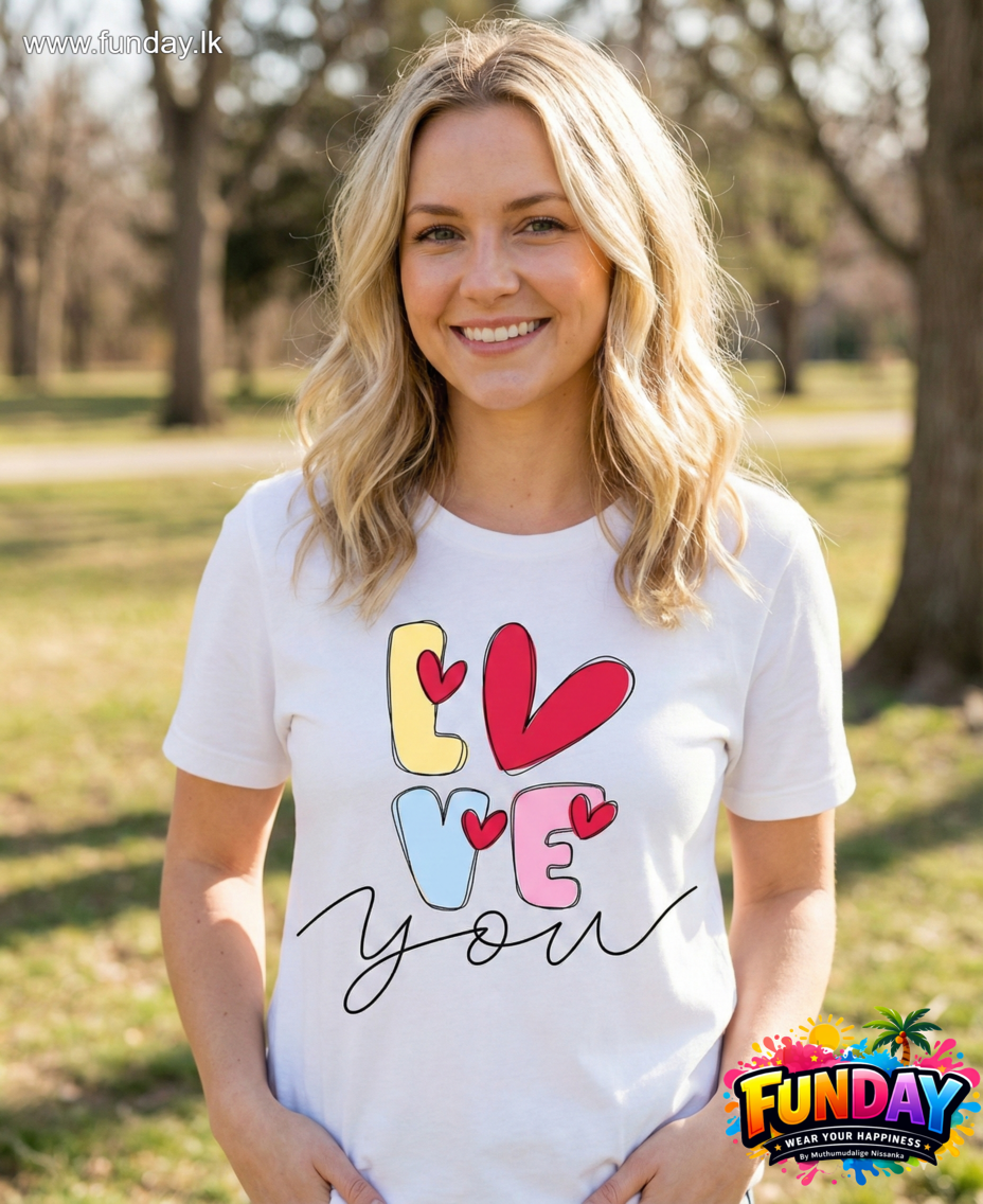 Valentine tshirt ideas by Funday.lk website Buy online Sri Lanka totally free (12)